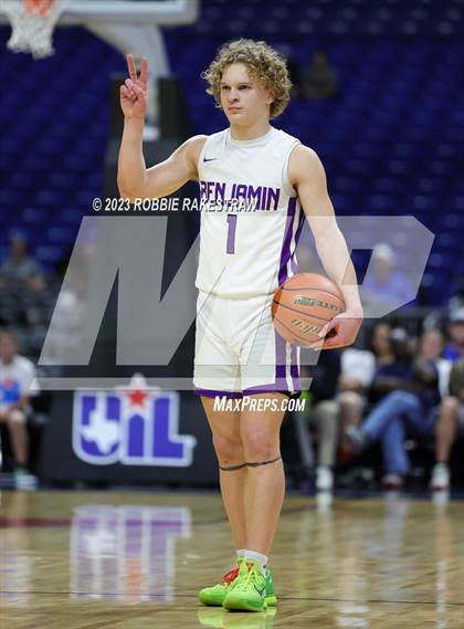 Thumbnail 2 in Graford @ Benjamin (UIL 1A Basketball State Semifinal) photogallery.