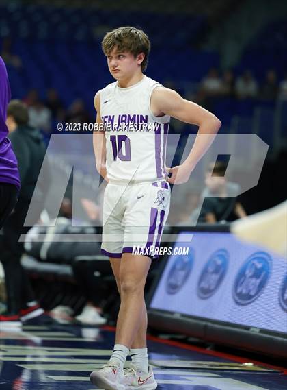 Thumbnail 2 in Graford @ Benjamin (UIL 1A Basketball State Semifinal) photogallery.