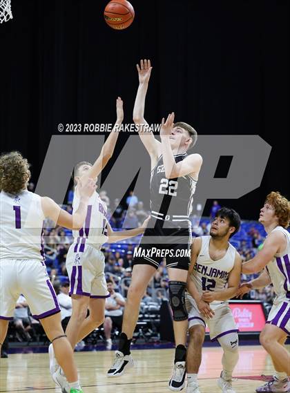 Thumbnail 1 in Graford @ Benjamin (UIL 1A Basketball State Semifinal) photogallery.
