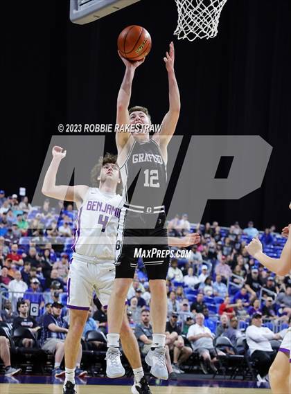 Thumbnail 1 in Graford @ Benjamin (UIL 1A Basketball State Semifinal) photogallery.