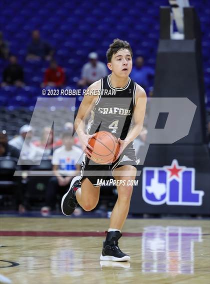 Thumbnail 3 in Graford @ Benjamin (UIL 1A Basketball State Semifinal) photogallery.