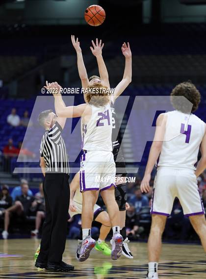 Thumbnail 1 in Graford @ Benjamin (UIL 1A Basketball State Semifinal) photogallery.