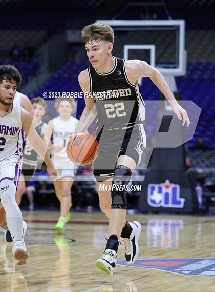 Thumbnail 3 in Graford @ Benjamin (UIL 1A Basketball State Semifinal) photogallery.