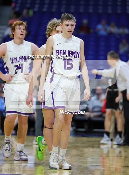 Thumbnail 3 in Graford @ Benjamin (UIL 1A Basketball State Semifinal) photogallery.