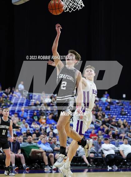 Thumbnail 1 in Graford @ Benjamin (UIL 1A Basketball State Semifinal) photogallery.