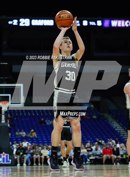 Thumbnail 2 in Graford @ Benjamin (UIL 1A Basketball State Semifinal) photogallery.