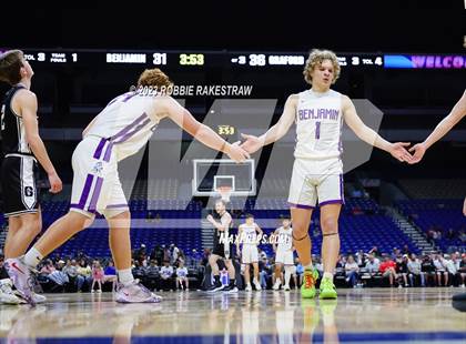 Thumbnail 1 in Graford @ Benjamin (UIL 1A Basketball State Semifinal) photogallery.