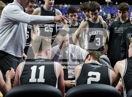 Thumbnail 2 in Graford @ Benjamin (UIL 1A Basketball State Semifinal) photogallery.