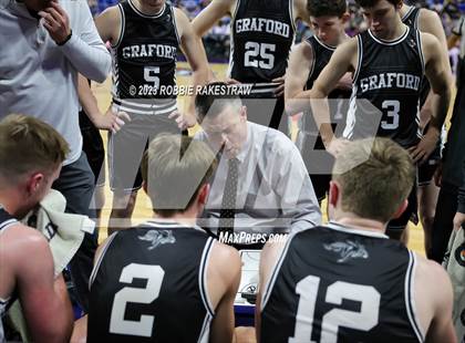 Thumbnail 3 in Graford @ Benjamin (UIL 1A Basketball State Semifinal) photogallery.