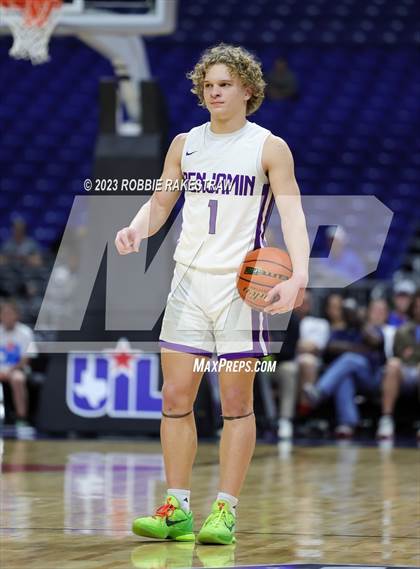 Thumbnail 1 in Graford @ Benjamin (UIL 1A Basketball State Semifinal) photogallery.