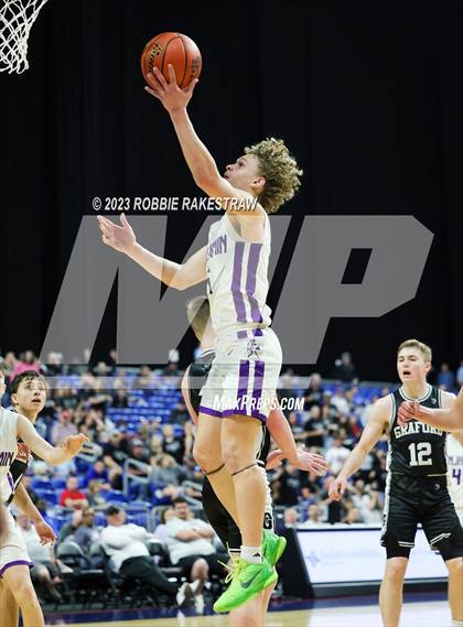 Thumbnail 3 in Graford @ Benjamin (UIL 1A Basketball State Semifinal) photogallery.