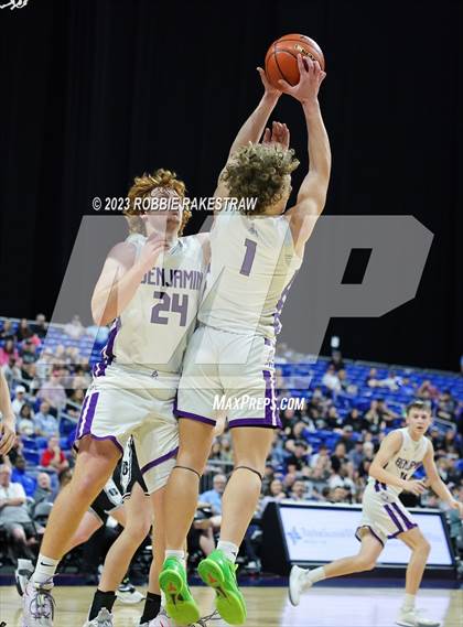 Thumbnail 3 in Graford @ Benjamin (UIL 1A Basketball State Semifinal) photogallery.