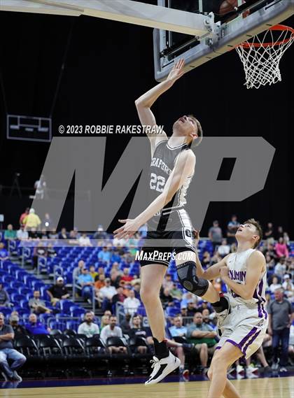 Thumbnail 2 in Graford @ Benjamin (UIL 1A Basketball State Semifinal) photogallery.