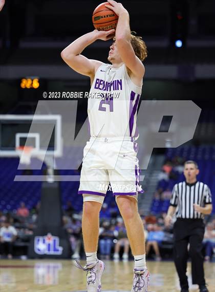 Thumbnail 3 in Graford @ Benjamin (UIL 1A Basketball State Semifinal) photogallery.