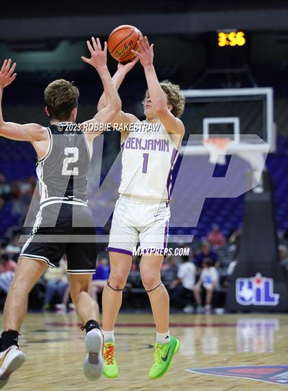Thumbnail 3 in Graford @ Benjamin (UIL 1A Basketball State Semifinal) photogallery.