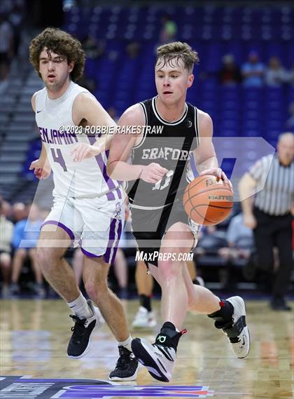 Thumbnail 1 in Graford @ Benjamin (UIL 1A Basketball State Semifinal) photogallery.
