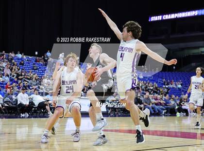 Thumbnail 1 in Graford @ Benjamin (UIL 1A Basketball State Semifinal) photogallery.