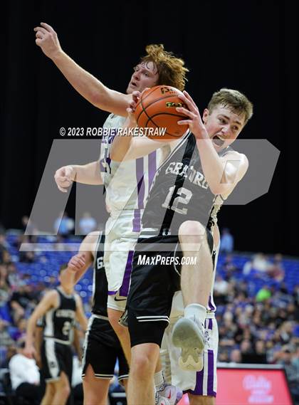 Thumbnail 2 in Graford @ Benjamin (UIL 1A Basketball State Semifinal) photogallery.