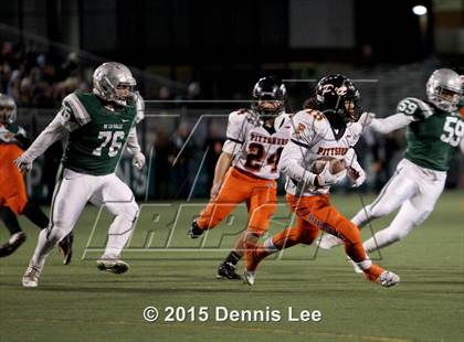 Thumbnail 1 in Pittsburg @ De La Salle (CIF NCS D1 Semifinal) photogallery.