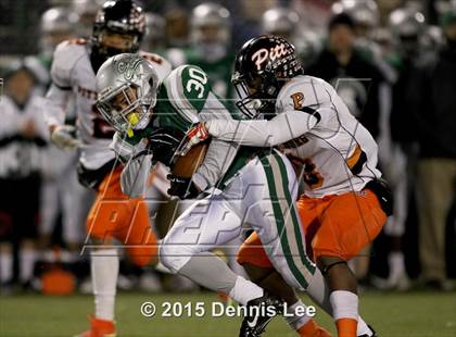 Thumbnail 1 in Pittsburg @ De La Salle (CIF NCS D1 Semifinal) photogallery.