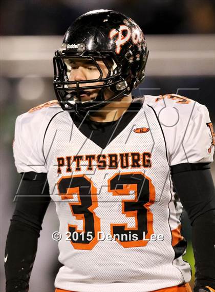 Thumbnail 2 in Pittsburg @ De La Salle (CIF NCS D1 Semifinal) photogallery.