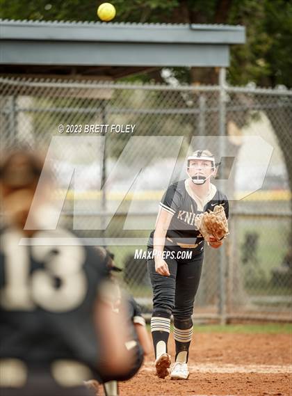 Thumbnail 3 in Grand Island vs Lincoln Southeast (LSE Softball Invite) photogallery.