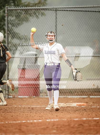 Thumbnail 2 in Grand Island vs Lincoln Southeast (LSE Softball Invite) photogallery.