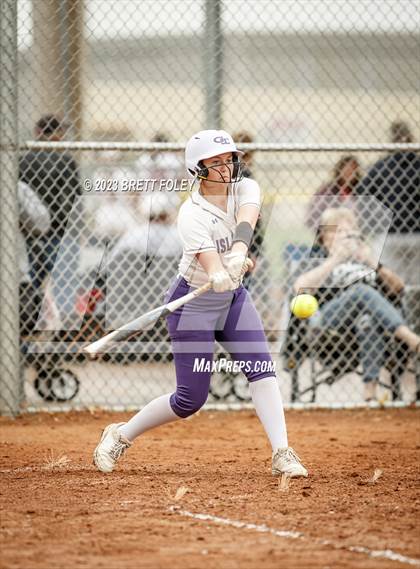 Thumbnail 3 in Grand Island vs Lincoln Southeast (LSE Softball Invite) photogallery.