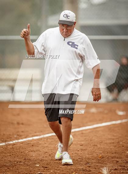 Thumbnail 3 in Grand Island vs Lincoln Southeast (LSE Softball Invite) photogallery.