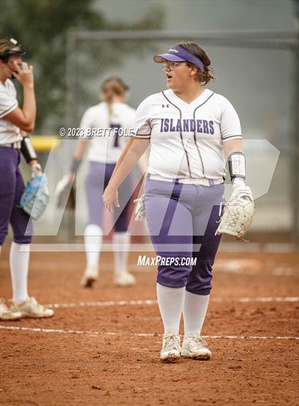 Thumbnail 2 in Grand Island vs Lincoln Southeast (LSE Softball Invite) photogallery.