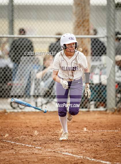 Thumbnail 2 in Grand Island vs Lincoln Southeast (LSE Softball Invite) photogallery.