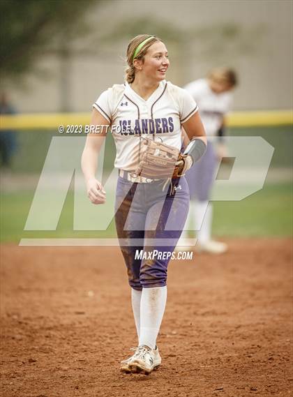 Thumbnail 3 in Grand Island vs Lincoln Southeast (LSE Softball Invite) photogallery.