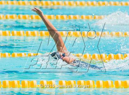 Thumbnail 3 in CIF CCS Girls Swimming Championships photogallery.