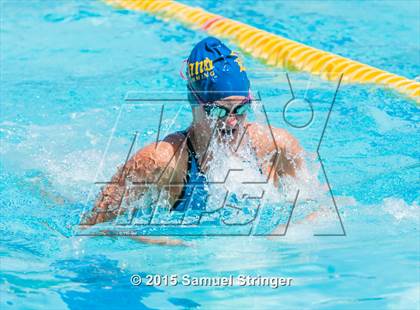 Thumbnail 3 in CIF CCS Girls Swimming Championships photogallery.