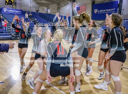 Thumbnail 2 in Oconee County vs. Morgan County (GHSA 3A Championship) photogallery.