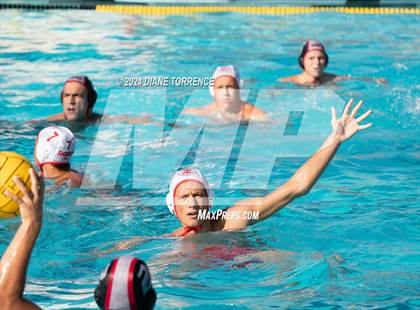 Thumbnail 3 in Cathedral Catholic vs Sacred Heart Prep (South Coast Tournament) photogallery.