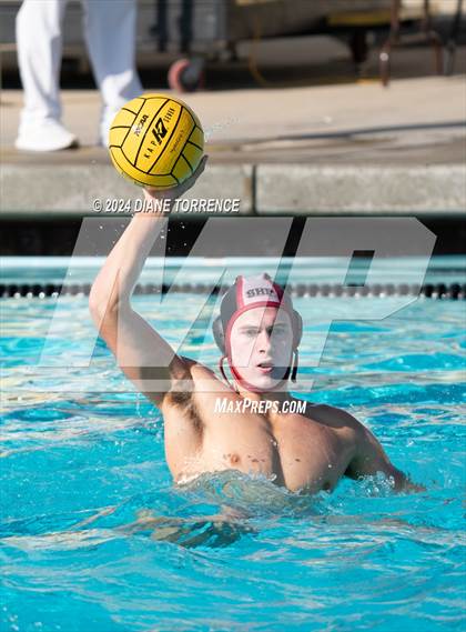 Thumbnail 3 in Cathedral Catholic vs Sacred Heart Prep (South Coast Tournament) photogallery.