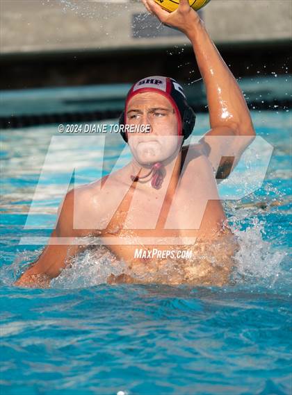 Thumbnail 3 in Cathedral Catholic vs Sacred Heart Prep (South Coast Tournament) photogallery.