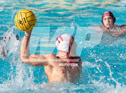 Thumbnail 2 in Cathedral Catholic vs Sacred Heart Prep (South Coast Tournament) photogallery.