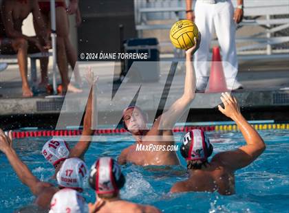 Thumbnail 3 in Cathedral Catholic vs Sacred Heart Prep (South Coast Tournament) photogallery.