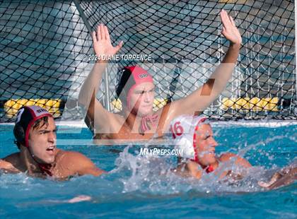 Thumbnail 1 in Cathedral Catholic vs Sacred Heart Prep (South Coast Tournament) photogallery.