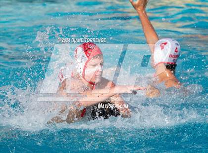 Thumbnail 1 in Cathedral Catholic vs Sacred Heart Prep (South Coast Tournament) photogallery.