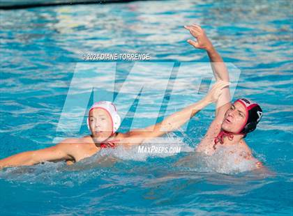 Thumbnail 2 in Cathedral Catholic vs Sacred Heart Prep (South Coast Tournament) photogallery.