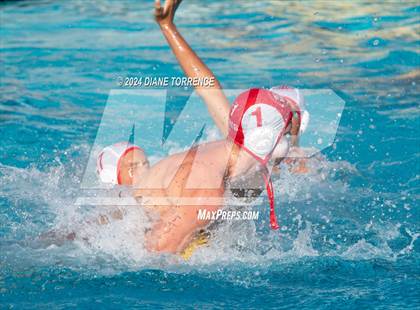 Thumbnail 2 in Cathedral Catholic vs Sacred Heart Prep (South Coast Tournament) photogallery.