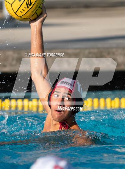 Thumbnail 1 in Cathedral Catholic vs Sacred Heart Prep (South Coast Tournament) photogallery.