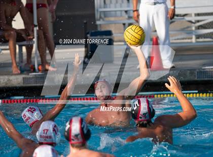 Thumbnail 2 in Cathedral Catholic vs Sacred Heart Prep (South Coast Tournament) photogallery.