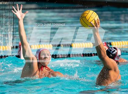 Thumbnail 2 in Cathedral Catholic vs Sacred Heart Prep (South Coast Tournament) photogallery.