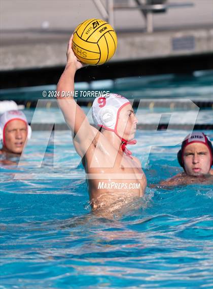 Thumbnail 3 in Cathedral Catholic vs Sacred Heart Prep (South Coast Tournament) photogallery.