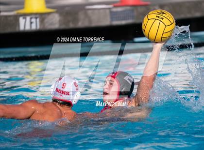 Thumbnail 1 in Cathedral Catholic vs Sacred Heart Prep (South Coast Tournament) photogallery.