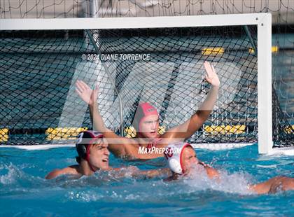Thumbnail 2 in Cathedral Catholic vs Sacred Heart Prep (South Coast Tournament) photogallery.